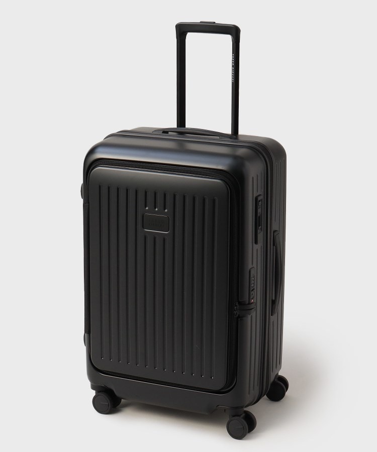 【SALE】 CITY BLACK】スーツケース Mサイズ（フロント横開きエキスパン バッグ
