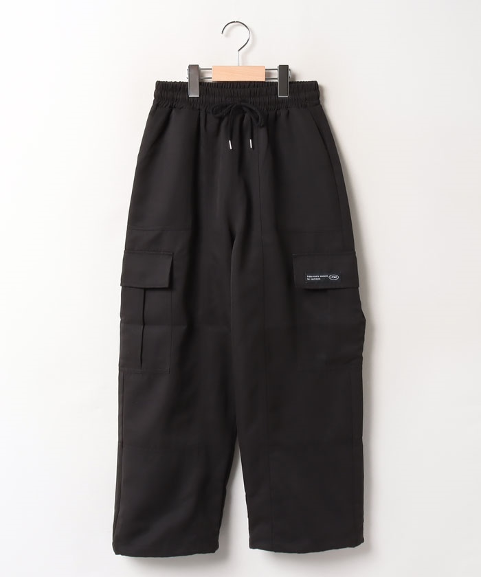 Dark in Love カーゴパンツ GUAPI/ Obsidian Black reflective cargo pants |