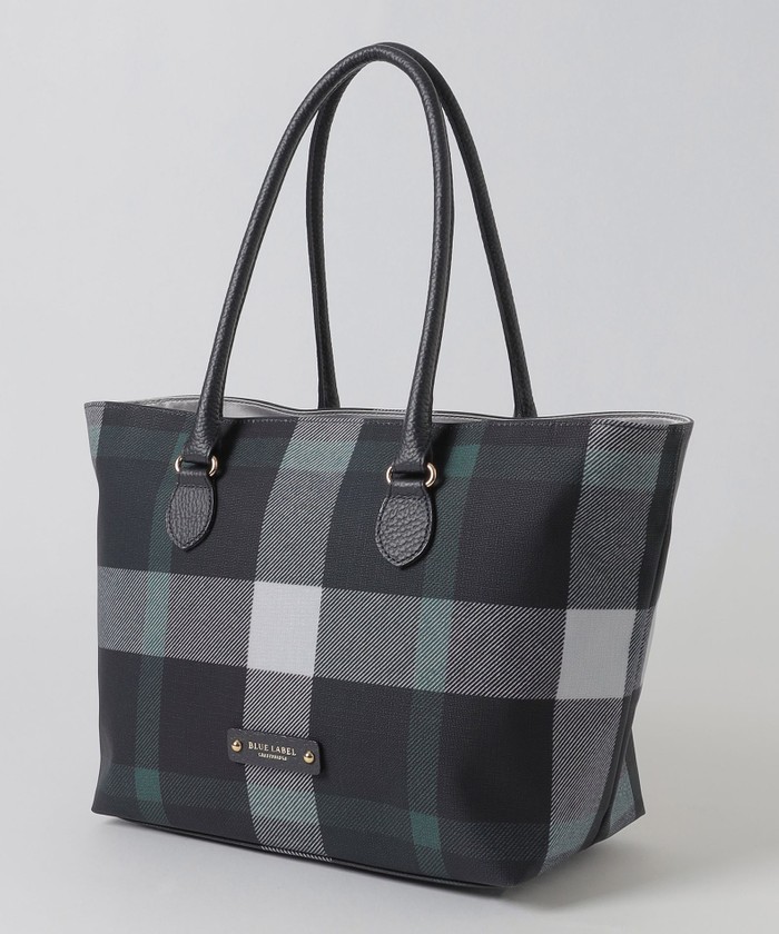 セール 13%OFF】クレストブリッジチェックPVCトートバッグ