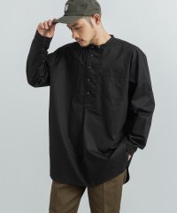 Rocky Monroe/コックシャツ 長袖 プルオーバー メンズ バンドカラー オーバーサイズ ビッグシルエット きれいめ カジュアル ワーク ミリタリー 無地 シンプル コットン ヘ/505032634