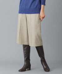 J.PRESS LADIES（LARGE SIZE）/【洗える】フラノハンドウォッシュ キュロット パンツ/505033359