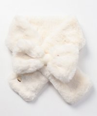 PAUL & JOE ACCESSORIES/ポールアンドジョー PAUL&JOE フェイクファーリボンマフラー /504937990