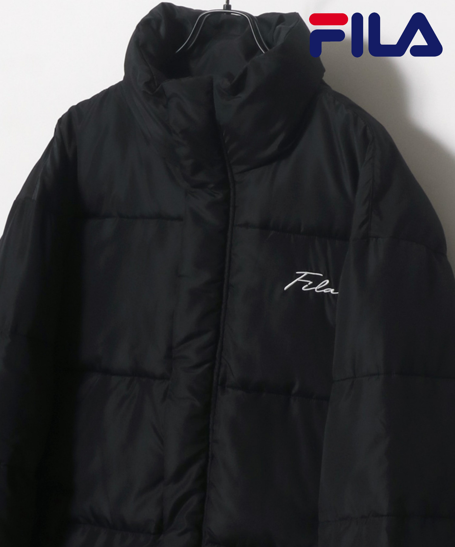 【美品】FILA フィラゴルフダッフルコート ダウン Lレディース エンジ 【美品】FILA フィラゴルフダッフルコート ダウン Lレディース エンジ