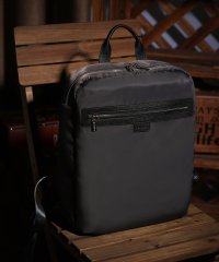 VANQUISH/ヴァンキッシュ VANQUISH ナイロン×牛革レザーコンビ 2WAY 薄マチリュック/505032696