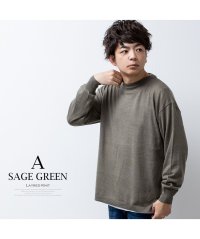  GENELESS/ニット メンズ アンサンブル 2枚セット tシャツ 長袖 ハイゲージ メンズニット インナー セット/505037165