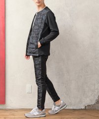 TopIsm/トップイズム TopIsm 上下セット ノーカラー ダウンジャケット メンズ スキニー ダウンパンツ 超軽量 無地 部屋着 ルームウェアー/505038862