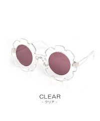 CLARAH　kids/クララ CLARAH キッズ 伊達メガネ だてめがね 眼鏡 めがね メガネ オシャレ眼鏡 女の子 男の子 丸 サークル フラワー ひまわり サングラス/504414003