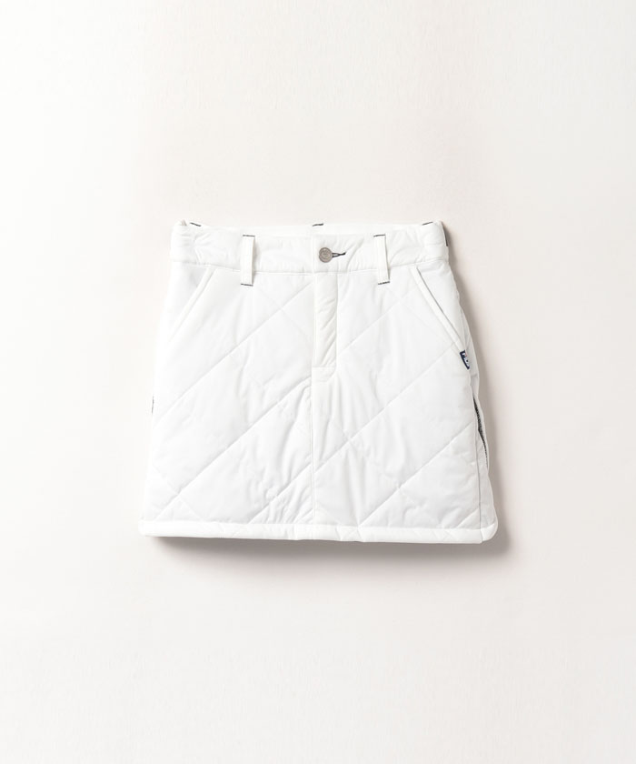 美品　ニューバランス　オフホワイト　QUILTED スカート 美品 ニューバランス オフホワイト QUILTED スカート