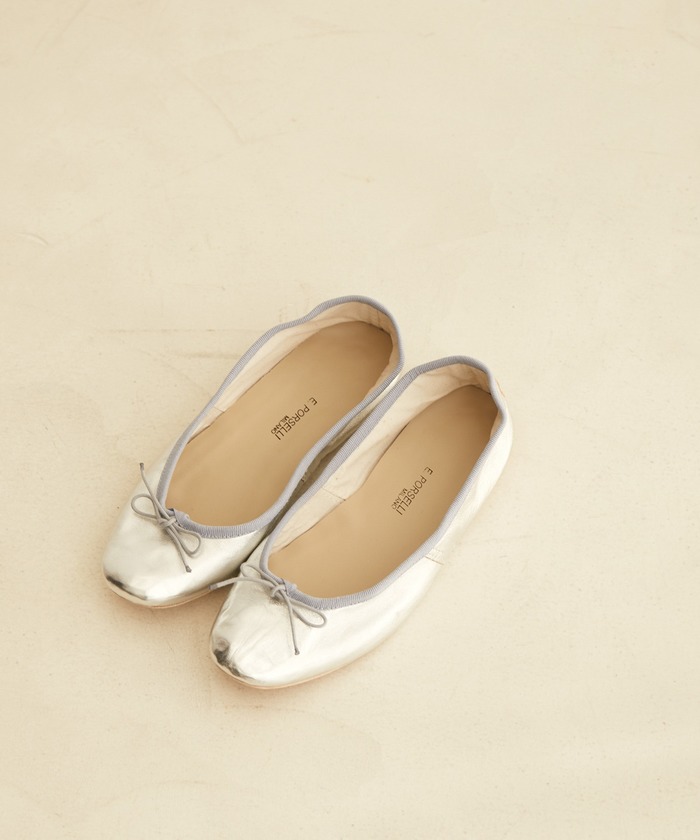 porselli a.p.c シルバー 38（レア PORSELLI ポルセリ バレエ