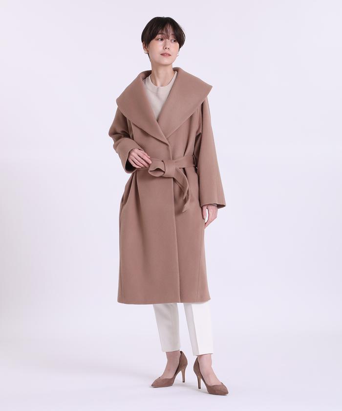 WEB限定》Super120'sショールカラーコート(505039584
