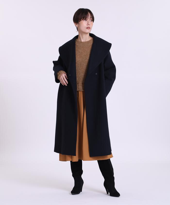 WEB限定》Super120'sショールカラーコート(505039584