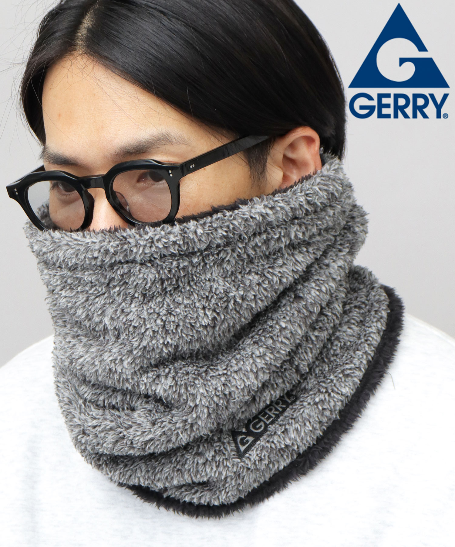 GERRY / ジェリー / ミックスカラー ボアフリース ロングネック GERRY / ジェリー / ミックスカラー ボアフリース ロングネック