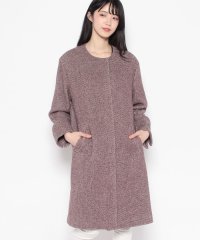 gino marina　luxe/ジーノマリーナリュクス gino marina luxe 尾州ウールシャギーコート/504998659