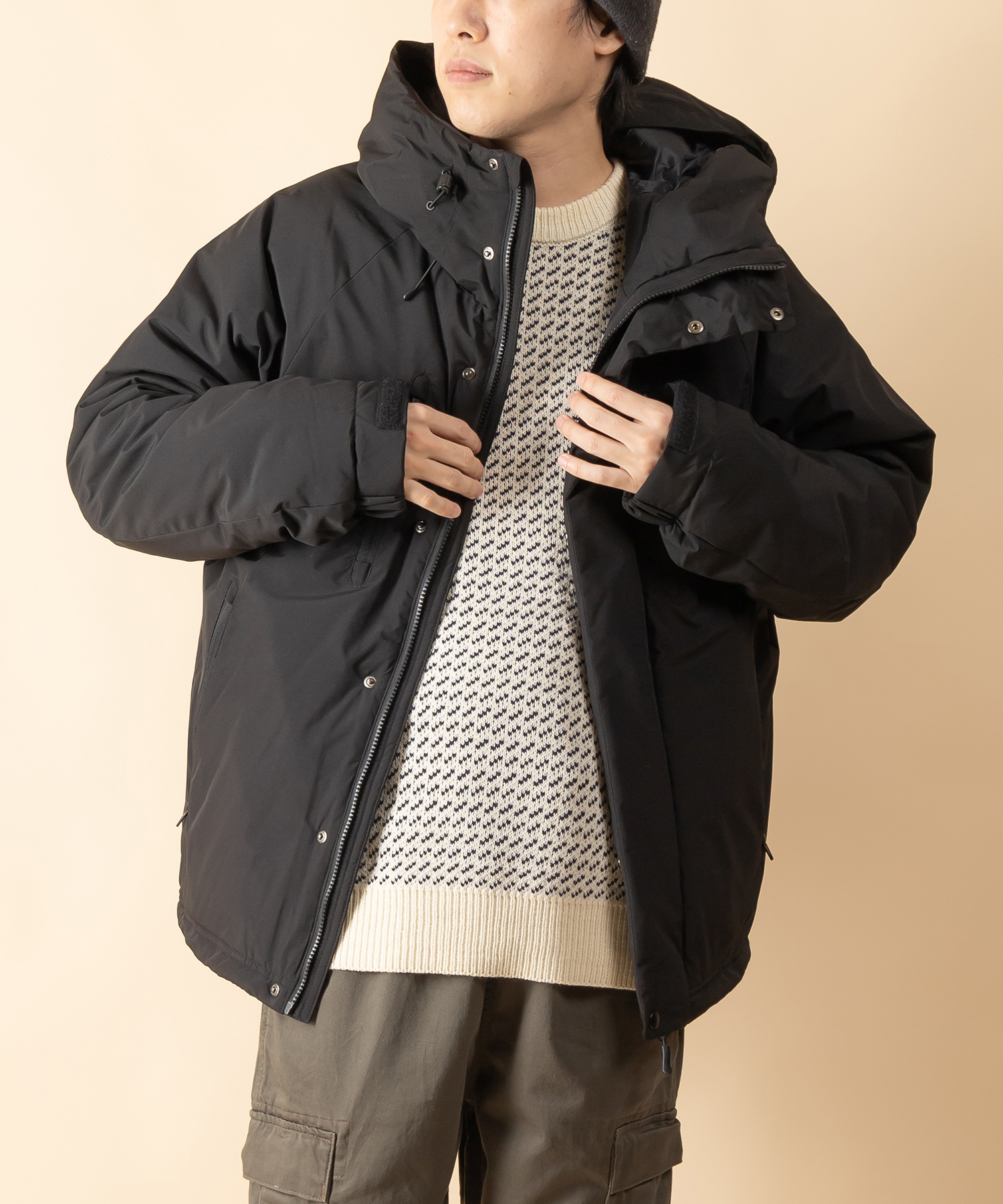 THE NORTH FACE ダウンマウンテンパーカー38袖丈