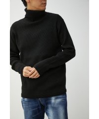 AZUL by moussy/HONEYCOMB TURTLE NECK KNIT/505050359