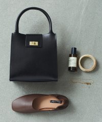 TIDEWAY/タイドウェイ TIDEWAY MOSS METAL TWIST TOTE / モス メタルツイストトートバッグ ハンドバッグ 本革 牛革/505052822