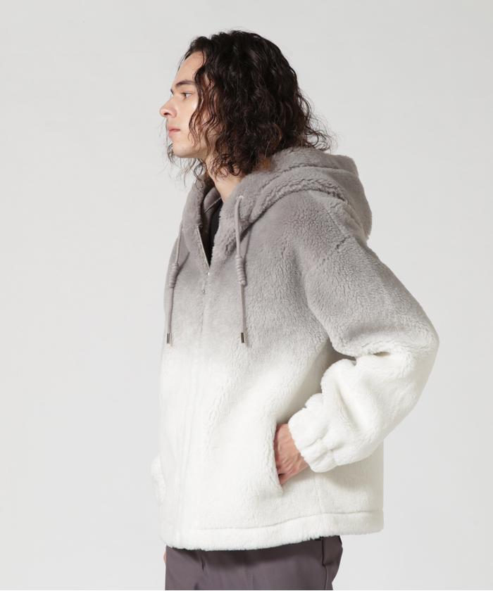 DankeSchon/ダンケシェーン/GRADATION BOA HOODIE/フード付き