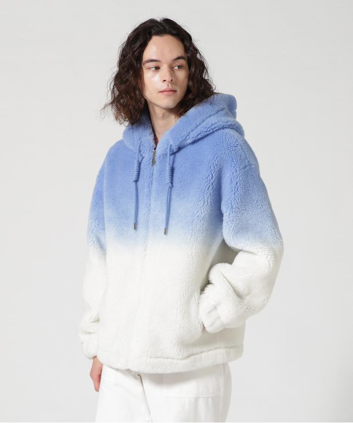 DankeSchon/ダンケシェーン/GRADATION BOA HOODIE/フード付き