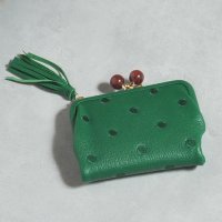 perche/＜ロングセラー＞ペルケ perche アクリル玉がま口2つ折り財布/503744101