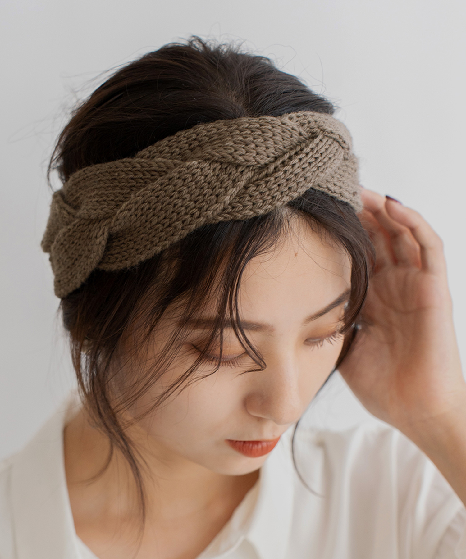 編み込み ヘアバンド ヘアターバン かわいくっ