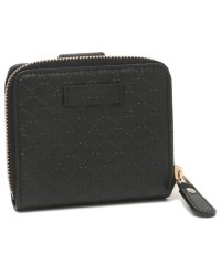 GUCCI/グッチ アウトレット 二つ折り財布 GGレザー ミニ財布 ブラック レディース GUCCI 449395 BMJ1G 1000/505052179