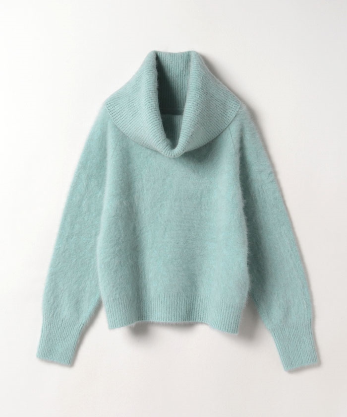 LOULOU WILLOUGHBY】ファー加オフタートルプルオーバー|allureville OFFICIAL SITE / ONLINE  SHOP｜アルアバイル オフィシャル サイト