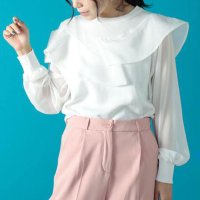 Sawa a la mode/サワアラモード Sawa a la mode レディース トップス ニット セーター 黒 ブラック 白 ホワイト/505055699