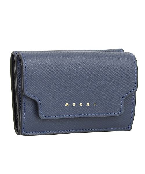 セール】MARNI マルニ サフィアーノ 三つ折り財布(505056862