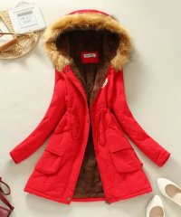 Amulet/アミュレット Amulet フード付きモッズコート レディース アウター 長袖 秋服 冬服 10代 20代 30代 韓国ファッション 大きいサイズ ストリート /505057095