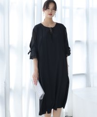 PourVous/プールヴー PourVous 結婚式パーティードレスマタニティ七分袖&ミモレ丈大きいサイズフォーマル ワンピース 20代 30代 40代/505058063