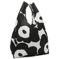 Marimekko/マリメッコ marimekko トートバッグ エコバッグ スマートバッグ ウニッコ ブラック ホワイト レディース marimekko 091492 190 A/505058326
