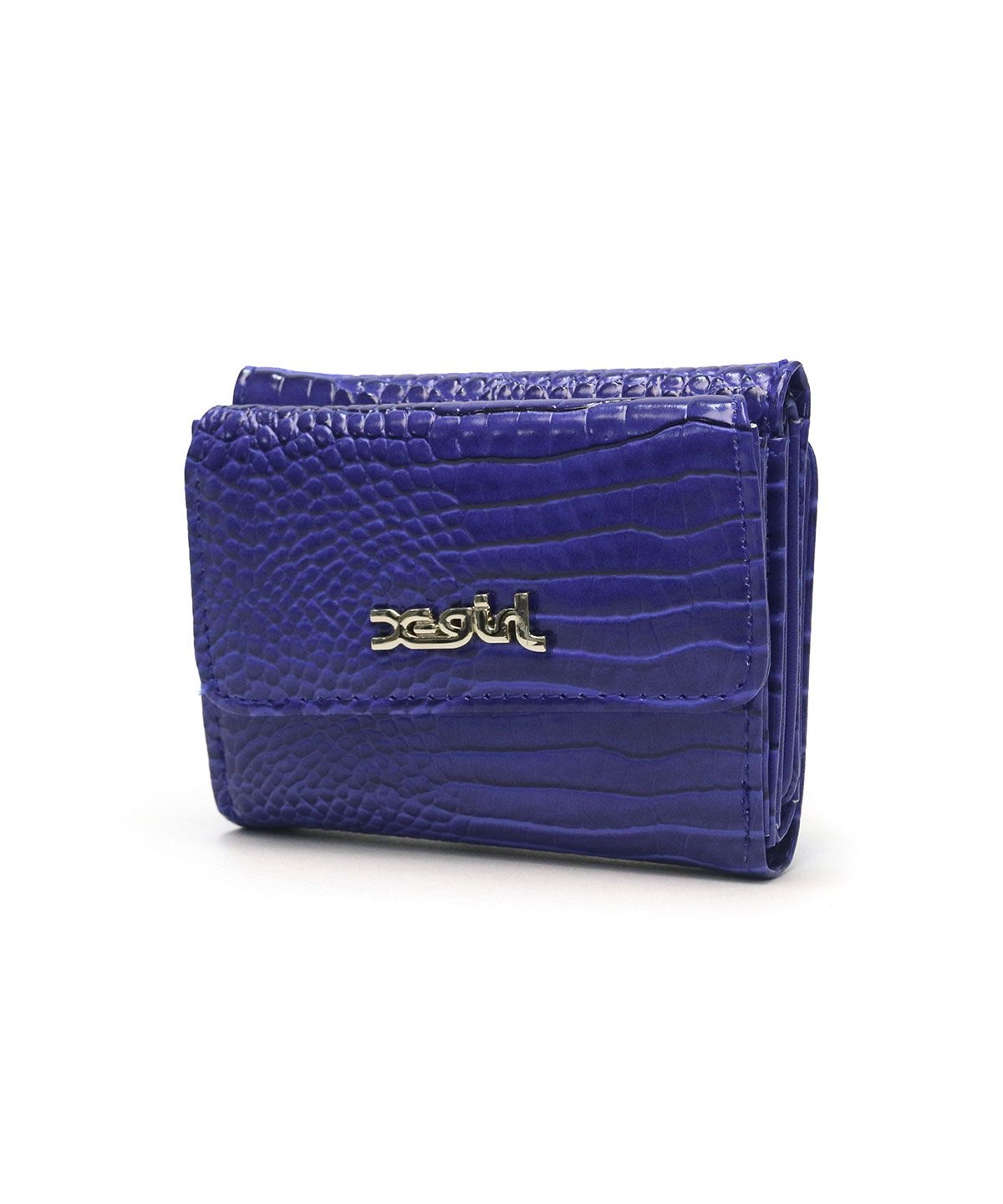 KR様 mini wallet エックスガール X-girl エックスガール 財布 Xーgirl FAUX CROC