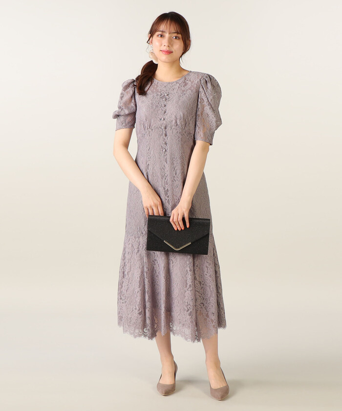 【Lily Brown】レースドレス／55%OFF！！