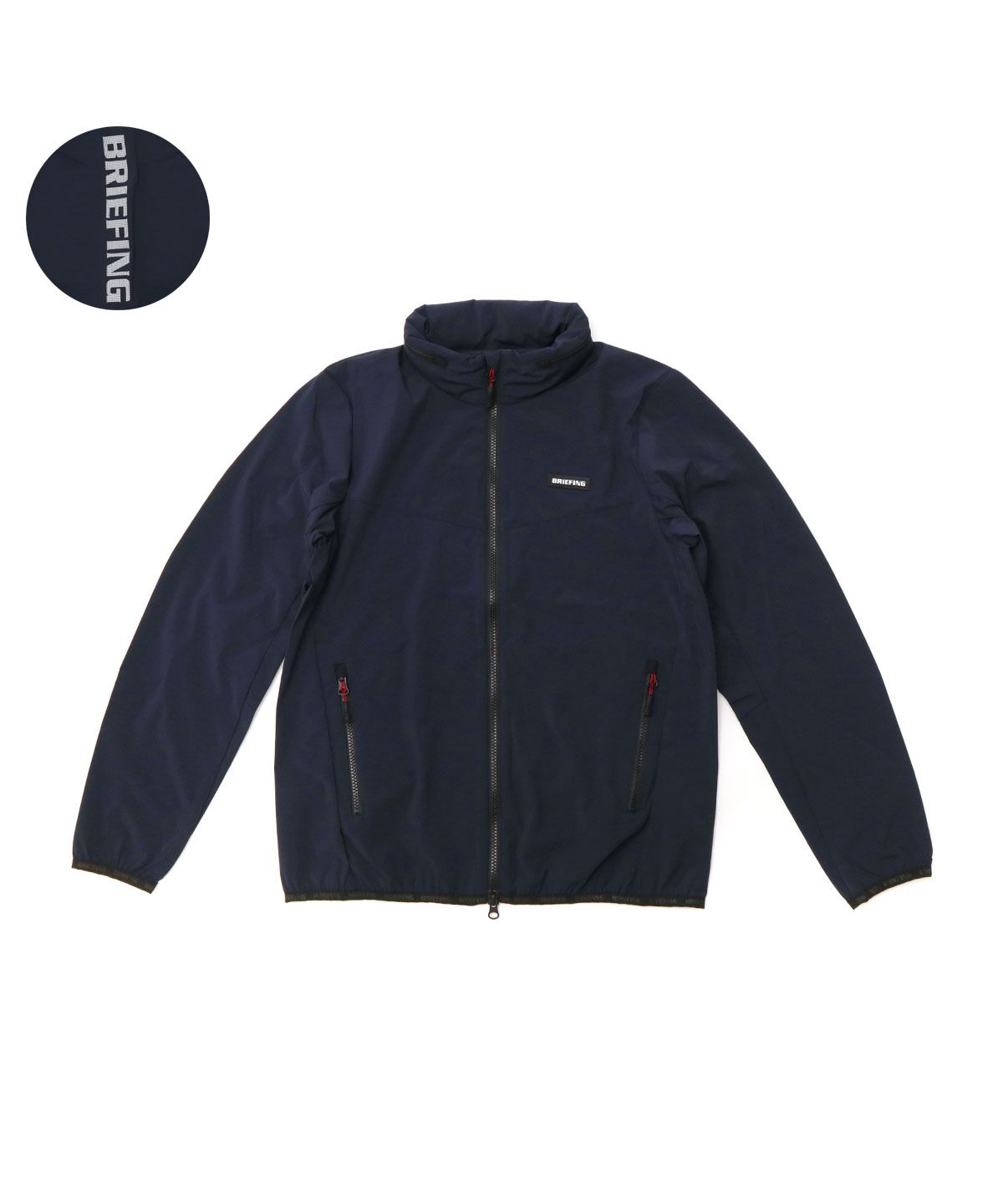 BRIEFING GOLF Mサイズ ネイビー フード付きジャケット アウター BRIEFING GOLF Mサイズ ネイビー フード付きジャケット アウター