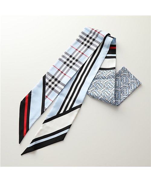 BURBERRY(バーバリー)】スキニースカーフ TRIPLE CHECK 8037017