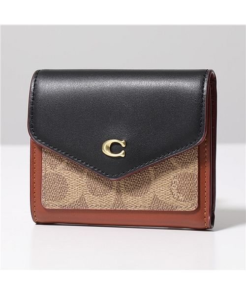 セール】【COACH(コーチ)】二つ折り財布 WYN SMALL ウィン スモール