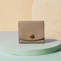 TOPKAPI/トプカピ TOPKAPI gemdrops ジェムドロップ ミニエンボスレザー 天然石 二つ折り 財布/505060087