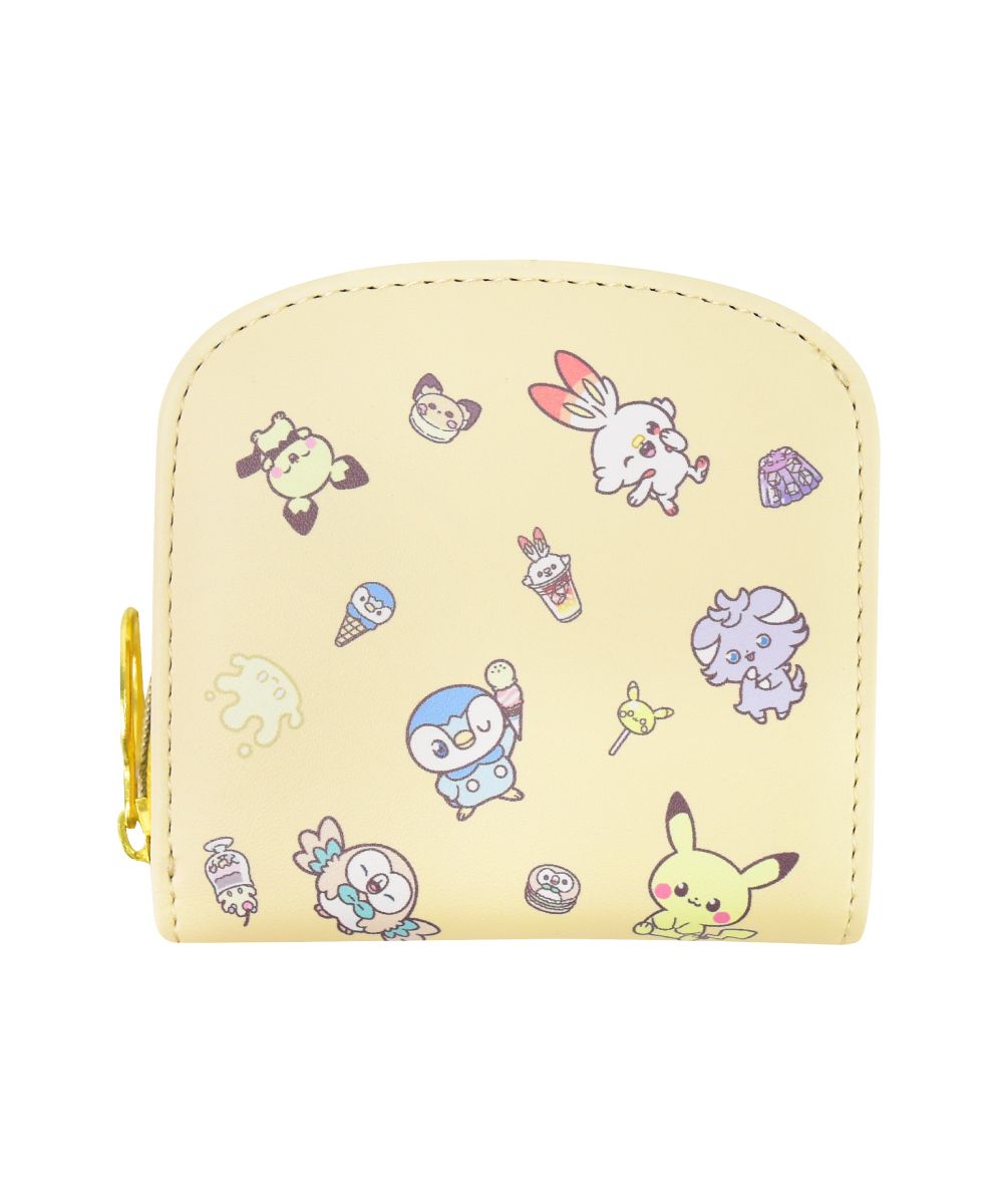 ポケットモンスター ポケモン 財布 サイフ 折財布 子供 こども 女の子 キッズ 二つ折り 合皮 ラウンドファスナー 小銭入れ レディース ピカチュウ ピチュー(505061248) | ランナー(RUNNER) - d fashion