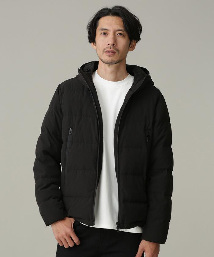 新品 ナノユニバース メンズ ストレッチエコダウンジャケット