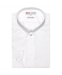 TOKYO SHIRTS/【国産しゃれシャツ】 タブカラー 長袖 形態安定 ワイシャツ 綿100%/505062942