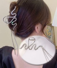 shoppinggo/キラキラヘアクリップ 大きめ バンスクリップ ヘアアクセサリー オシャレ 髪飾り　上品 パーティー飾り/505062882