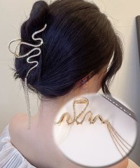 shoppinggo/ショッピングゴー shoppinggo キラキラヘアクリップ 大きめ バンスクリップ ヘアアクセサリー オシャレ 髪飾り 上品 パーティー飾り/505062882