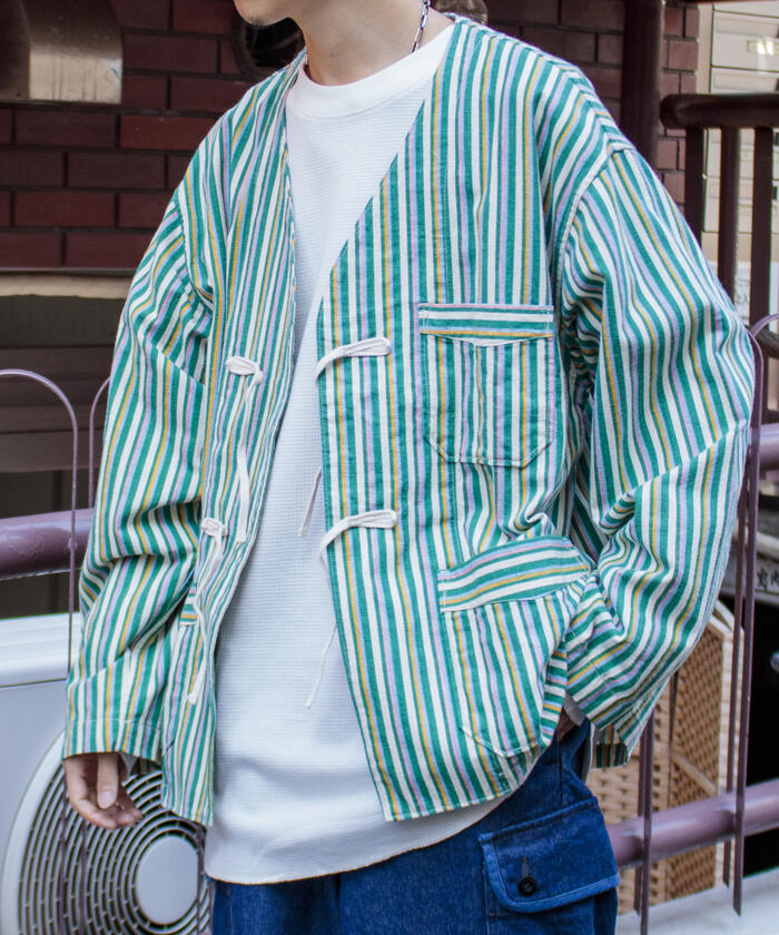 ARMY TWILL/アーミーツイル】STRIPE SHIRT ストライプ ARMY TWILL/アーミーツイル】STRIPE SHIRT ストライプ