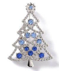 LANVIN en Bleu(JEWELRY)/ランバン オン ブルー LANVIN en Bleu セサンパ ツリーモチーフブローチ/505056546