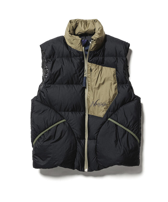 NANGA/ナンガ】MAZENO RIDGE VEST マゼノリッジ ダウンベスト(505062490) | GLOSTER(GLOSTER) - d  fashion