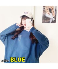 MOWMOW FASHION/レディース 長袖 Tシャツ ロンT トレーナー トップス 秋冬 カジュアル くまさん バックプリント クルーネック ラインドネック おしゃれ かわいい/505063316