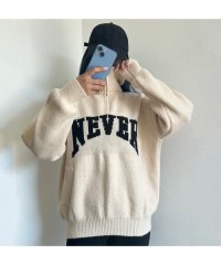 non-hedge/ノンヘッジ non－hedge ハーフジップロゴニットプルオーバー/505065542