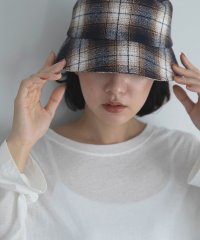 marjour/CHECK BUCKET HAT/505065550