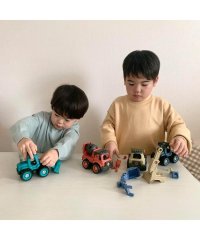  FO TOYBOX/【組み立ておもちゃ】DIY TOY CARS 4点セット/504892494