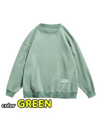 MOWMOW FASHION/レディース 長袖 トレーナー ロンT ラウンドネック プルオーバー ワンポイント シンプル かわいい おしゃれ 部屋着 ダンス 衣装/505063404